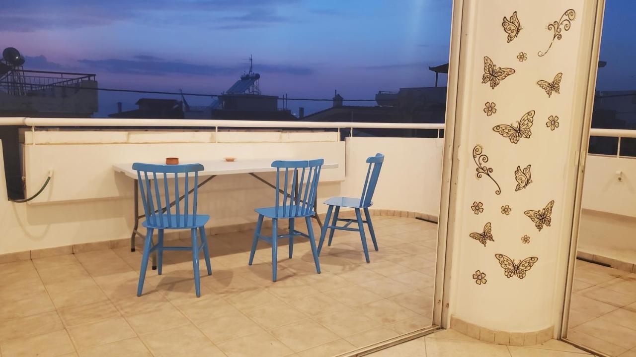 山脚下，舒适温馨海景公寓 雅典 外观 照片